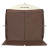 VEVOR Pop Up Gazebo Tent, Pop-Up Screen Tent 4 Sided Canopy Sun Shelter with 4 Removable Privacy Wind Cloths & Mesh Windows